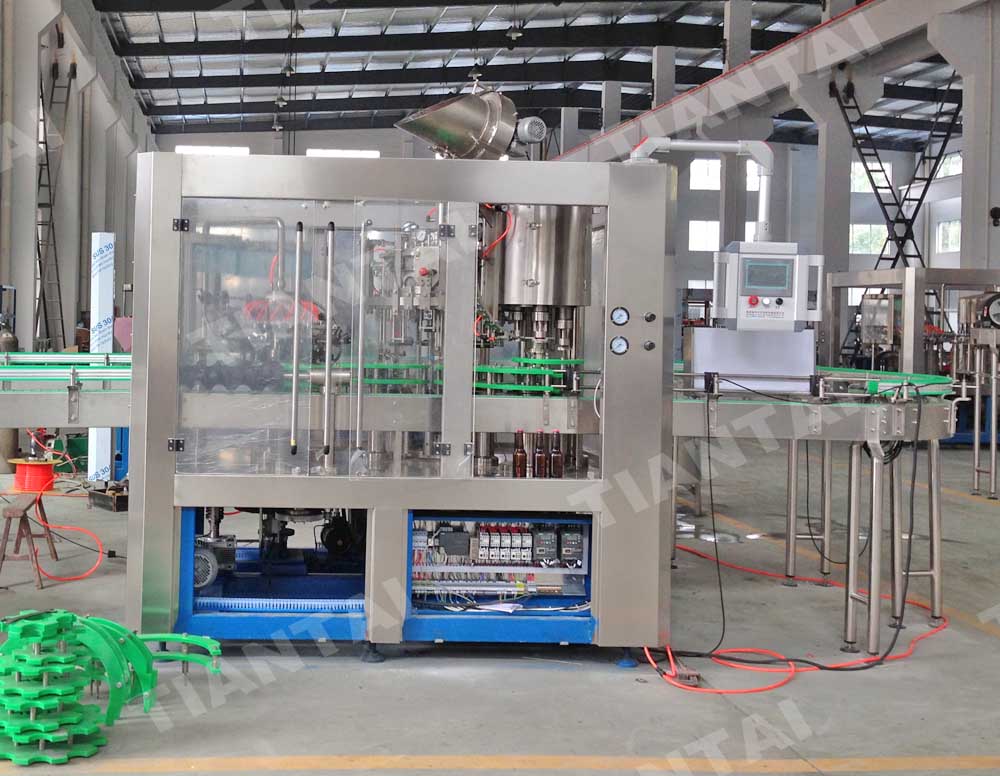 Bottling TianTai® 2150HL brewery equipment for sale